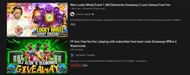 Giveaways are a way to get free diamonds (Image via YouTube)